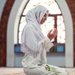 Produksi Jilbab Printing Putih