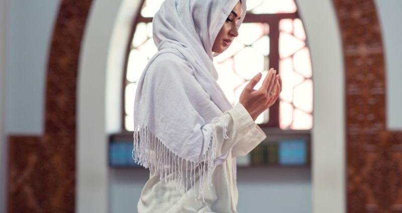 Produksi Jilbab Printing Putih