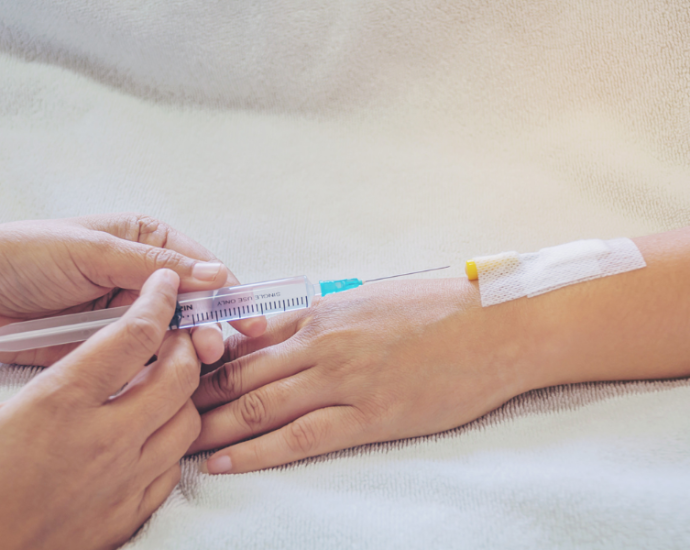 Injecting bali belly medication